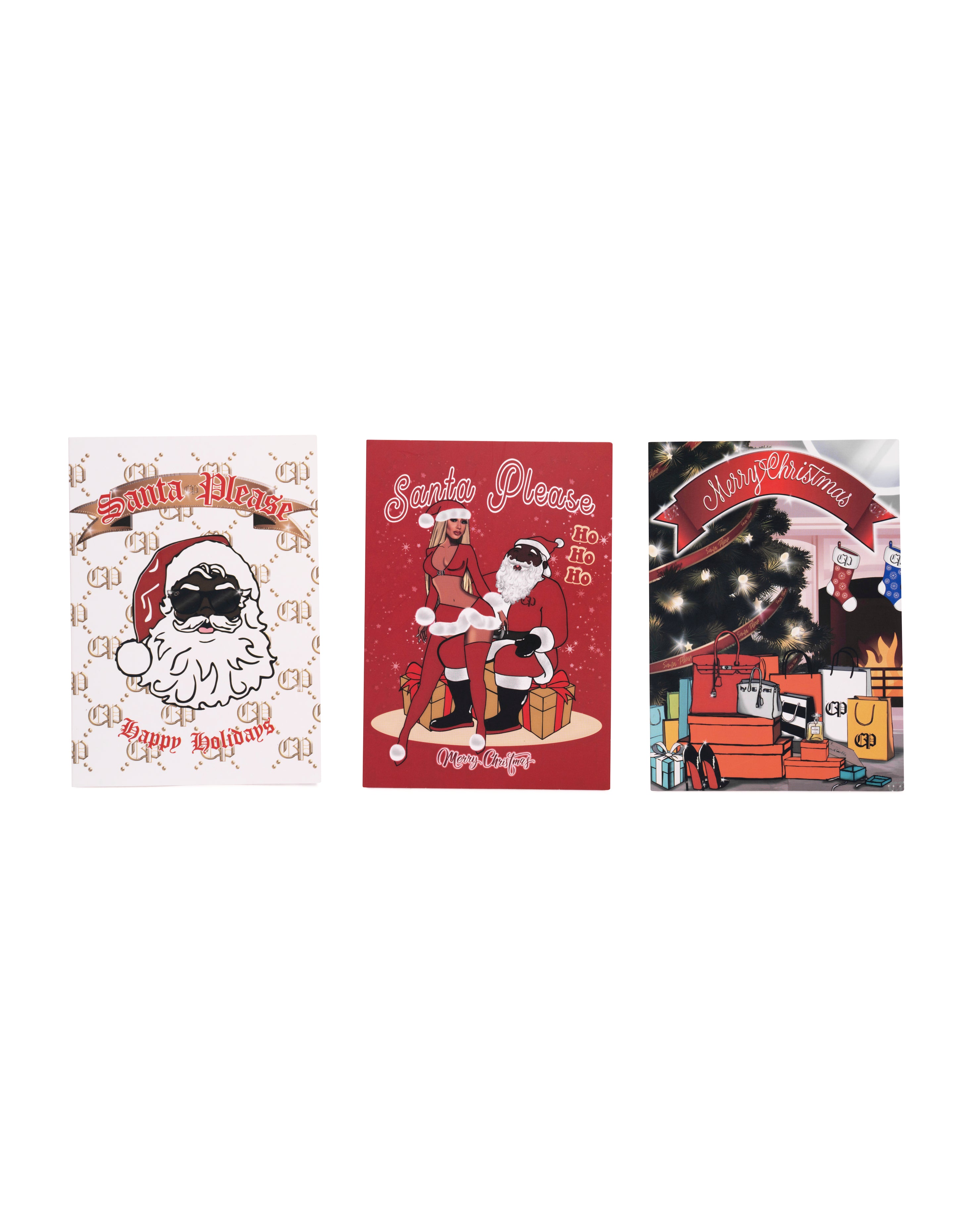 Santa Please Card Pack (3) - Caresha Please LLC 