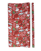 Santa Please Red Wrapping Paper - Caresha Please LLC 