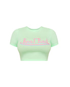 Real Bad Baby Tee Mint - Caresha Please LLC 