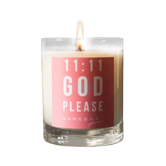 11:11 GOD PLEASE REAL BAD CANDLE